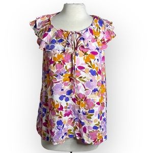 Andreé by Unit clue Pink & purple floral Blouse